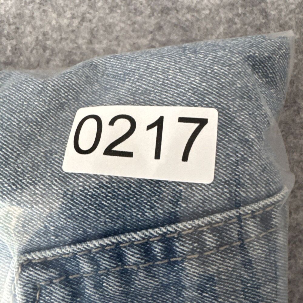 GS-115 Mens High Rise Skinny Distressed Stretch Blue Jeans Size 42 - Picture 14 of 14
